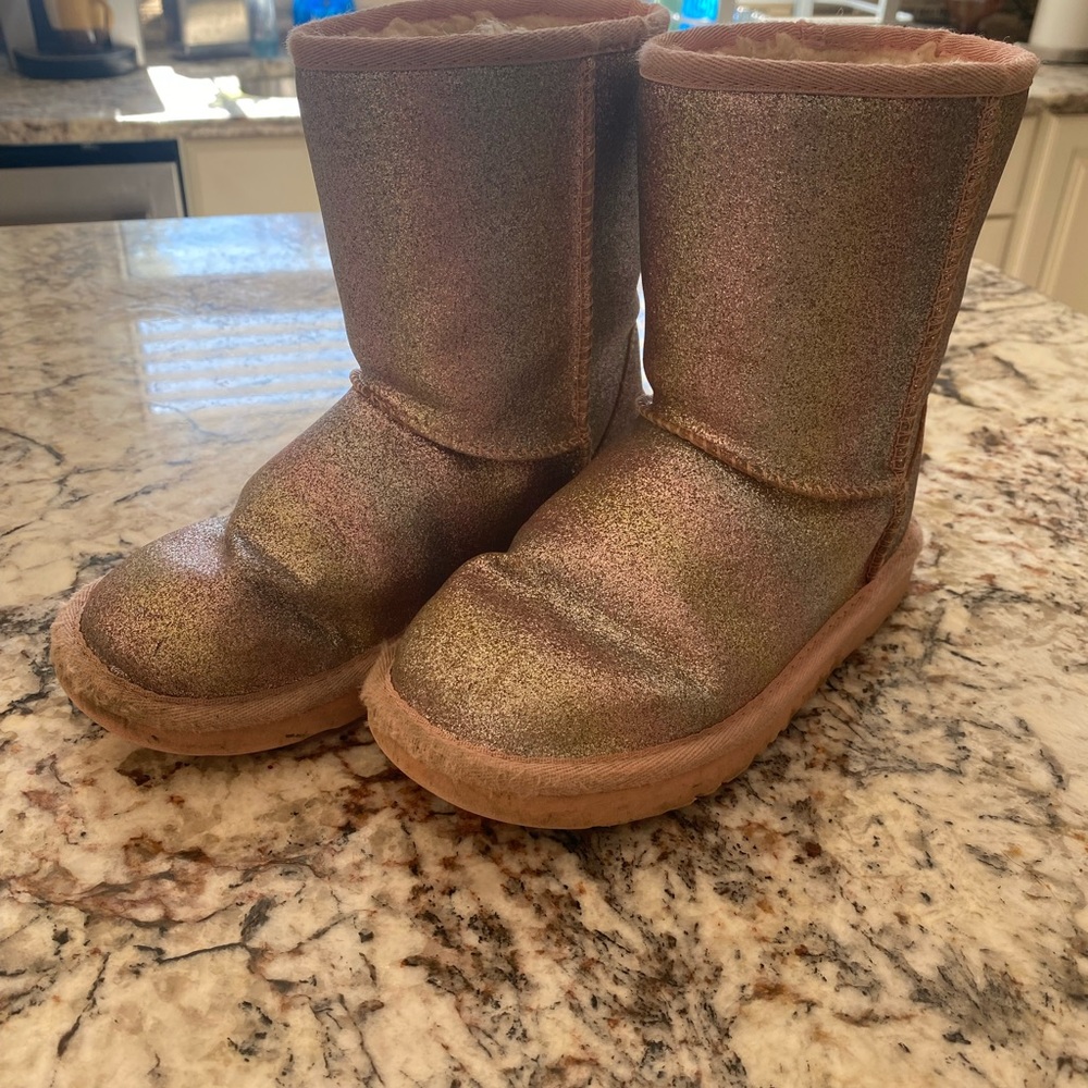 UGG Cream Shearling Interior Boots